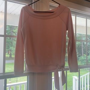 Women’s long sleeve pink top